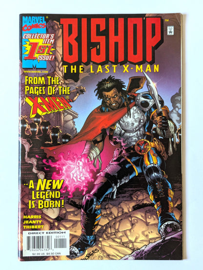 Bishop The Last X-Man #1 Marvel Comic Book