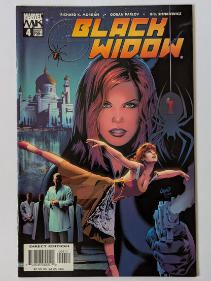 Black Widow #4 Marvel Comic Book