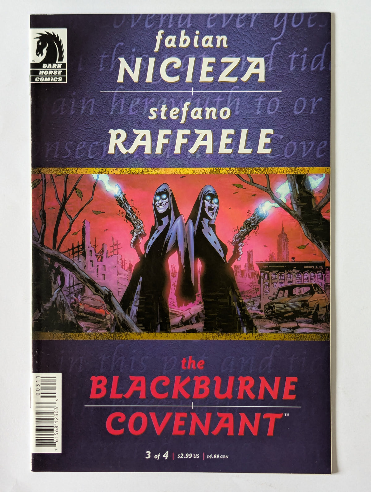 The Blackburne Covenant #3 Dark Horse Comic Book