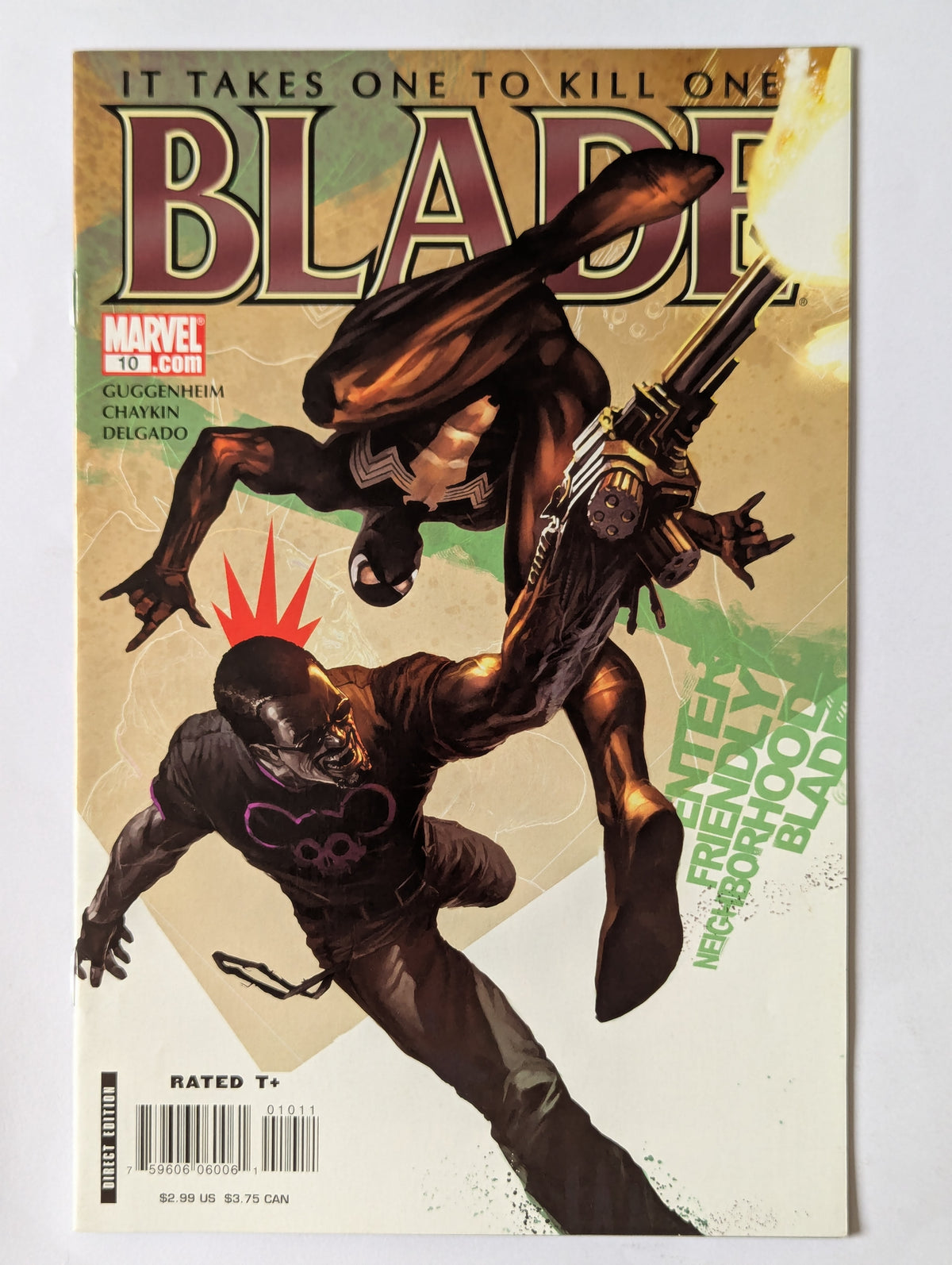 Blade #10 Marvel Comic Book