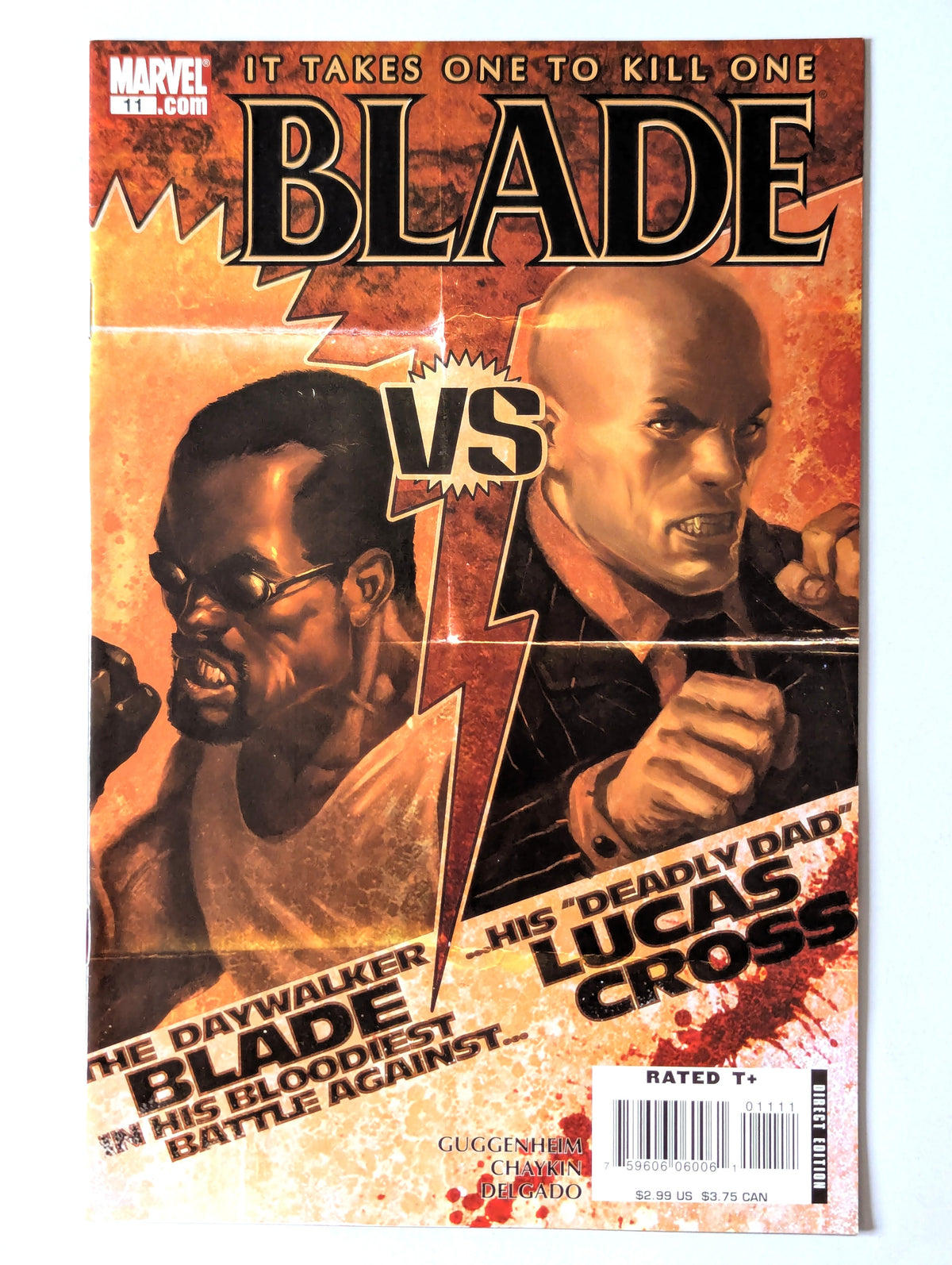 Blade #11 Marvel Comic Book