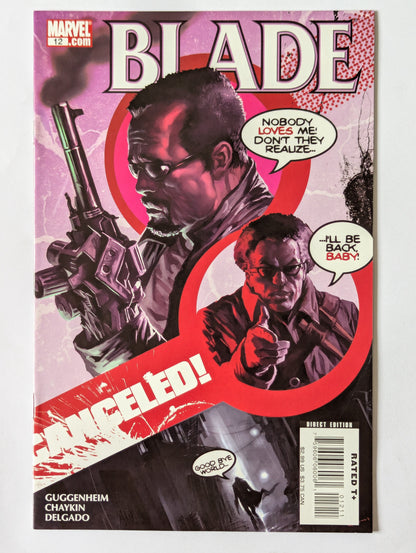 Blade #12 Marvel Comic Book