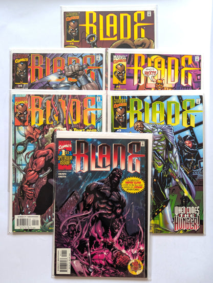 Blade 1999 Series #1-6 Marvel Comic Book Set