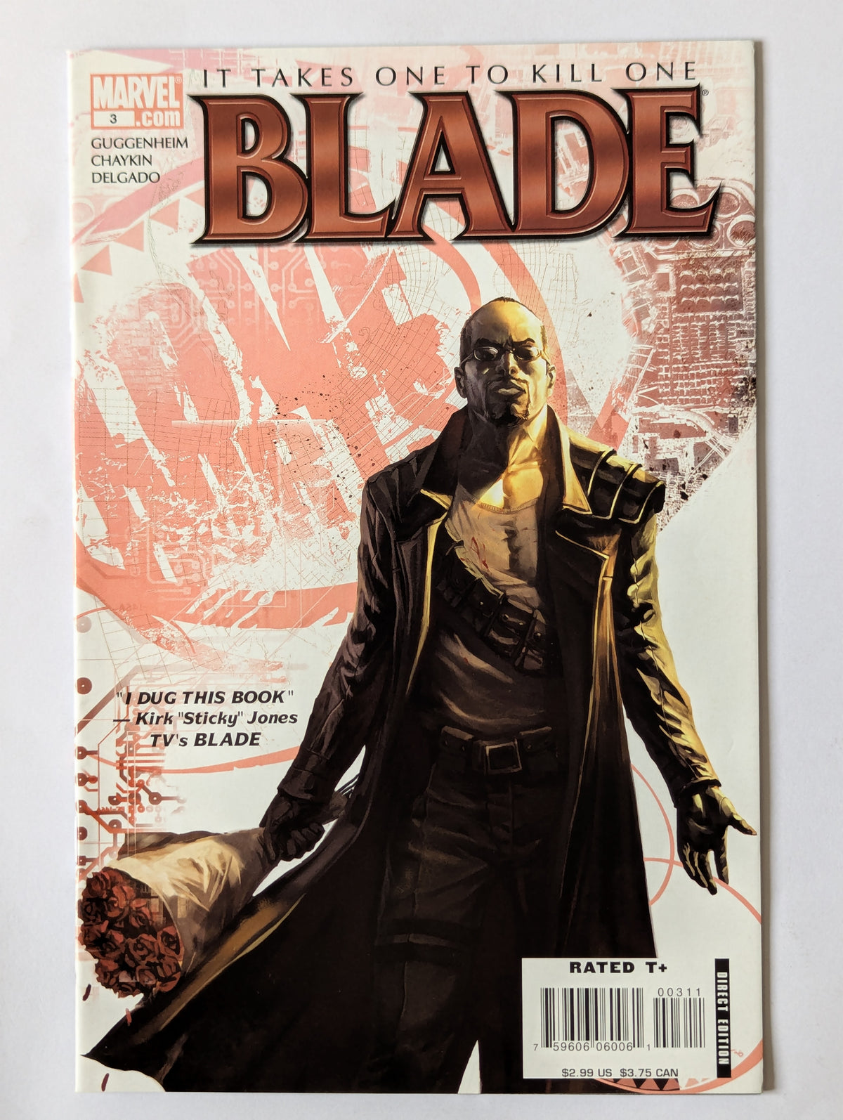 Blade #3 Marvel Comic Book