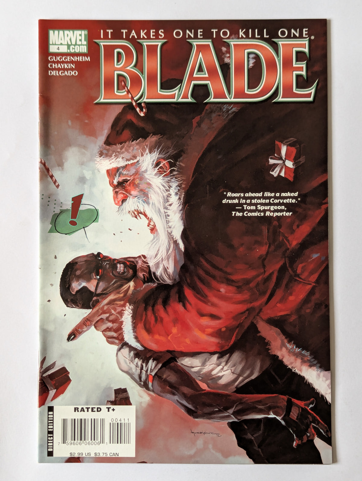 Blade #4 Marvel Comic Book