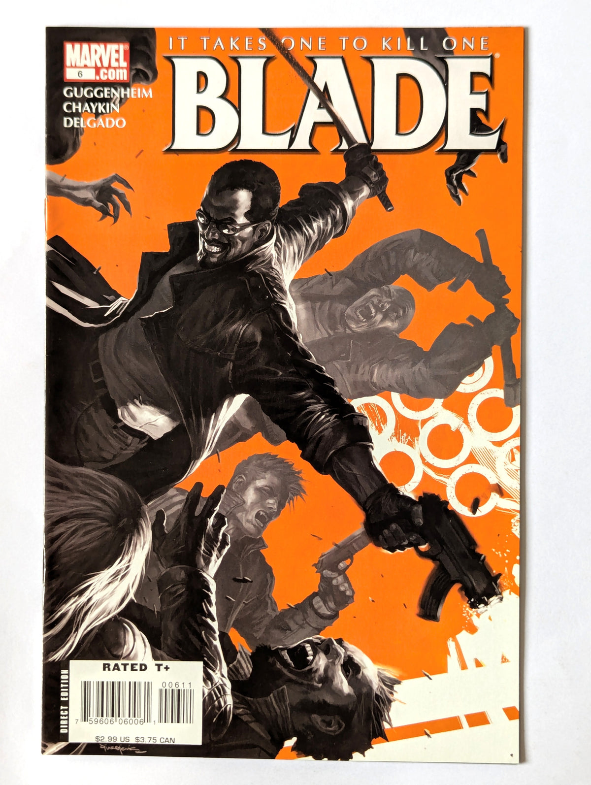 Blade #6 Marvel Comic Book