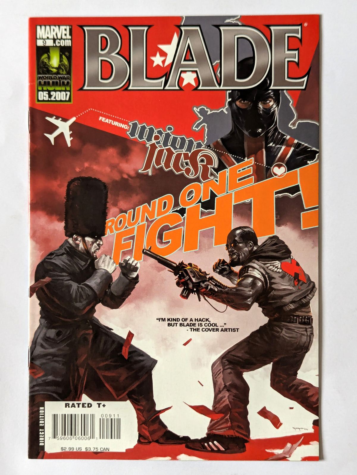 Blade #9 Marvel Comic Book