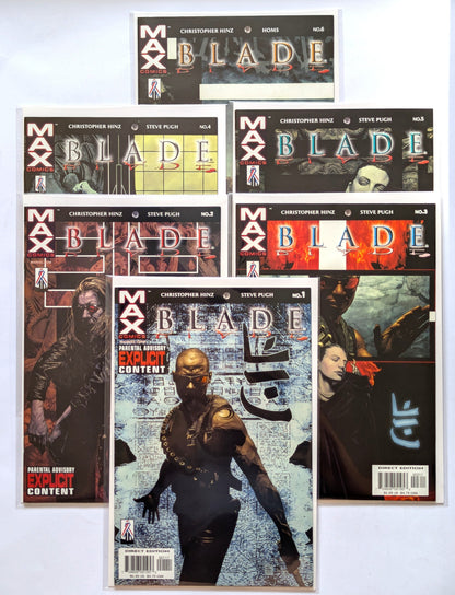 Blade Marvel MAX Series #1-6 Marvel Comic Book Set