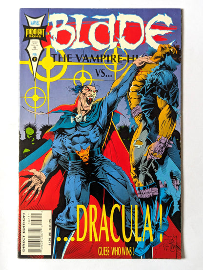 Blade The Vampire Hunter #2 Marvel Comic Book