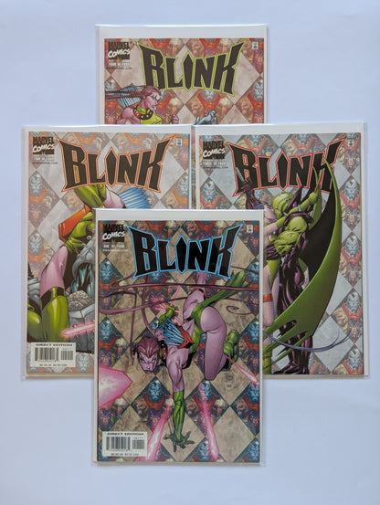 Blink #1-4 Limited Series Marvel Comic Book Set