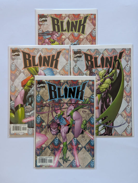 Blink #1-4 Limited Series Marvel Comic Book Set