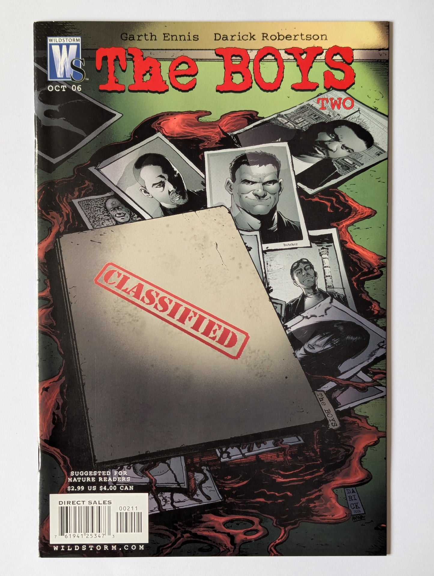 The Boys #2 Wildstorm Comic Book