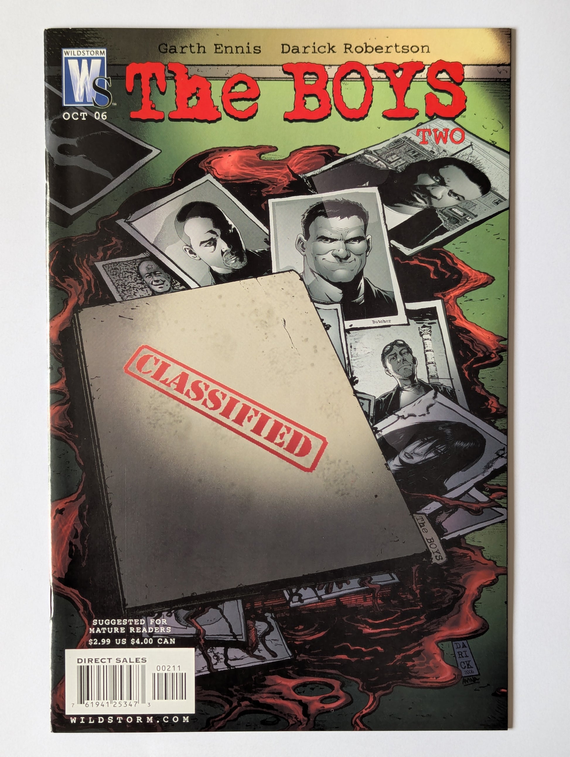 The Boys #2 Wildstorm Comic Book