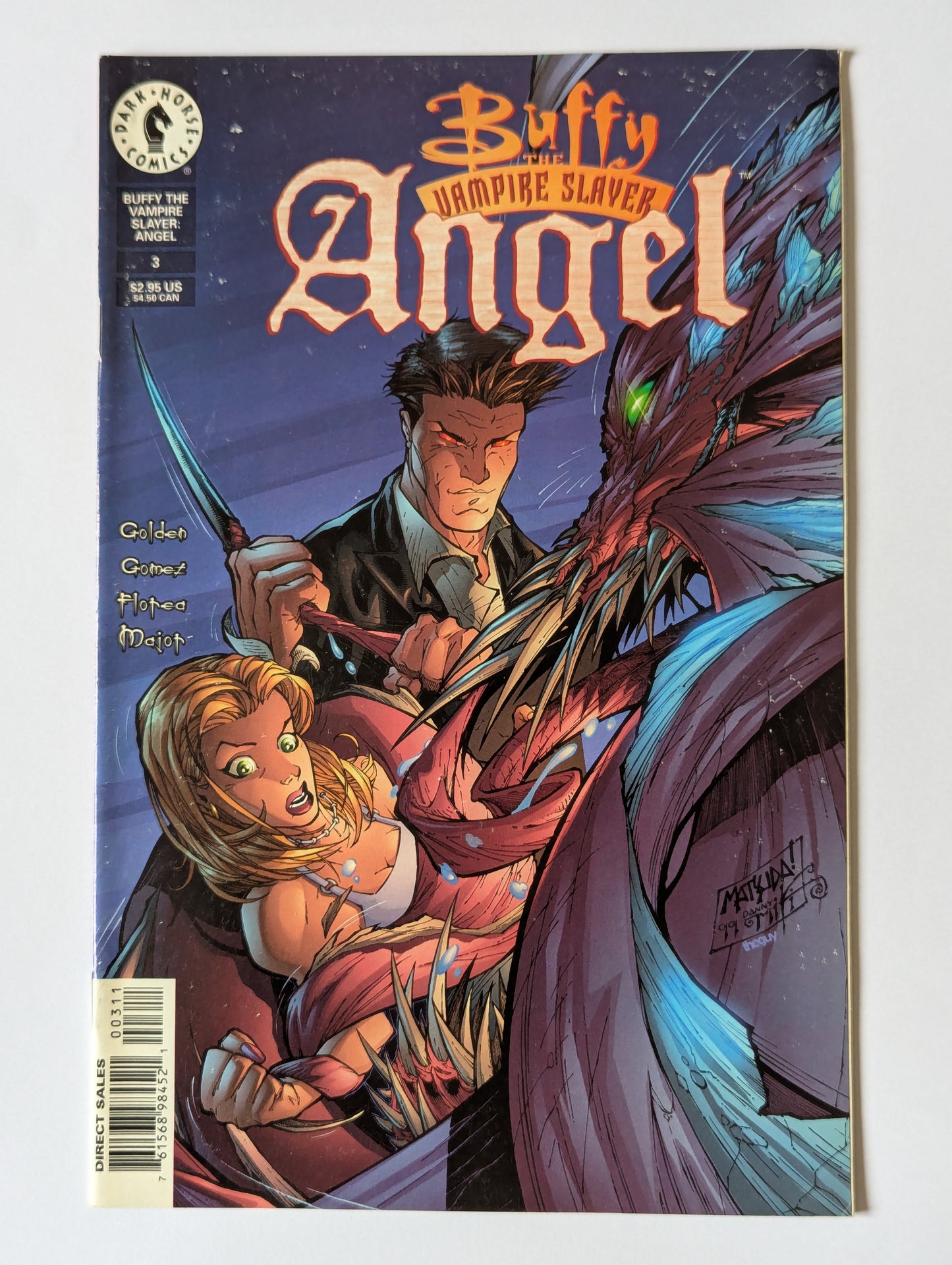 Buffy the Vampire Slayer Angel #3 Dark Horse Comic Book