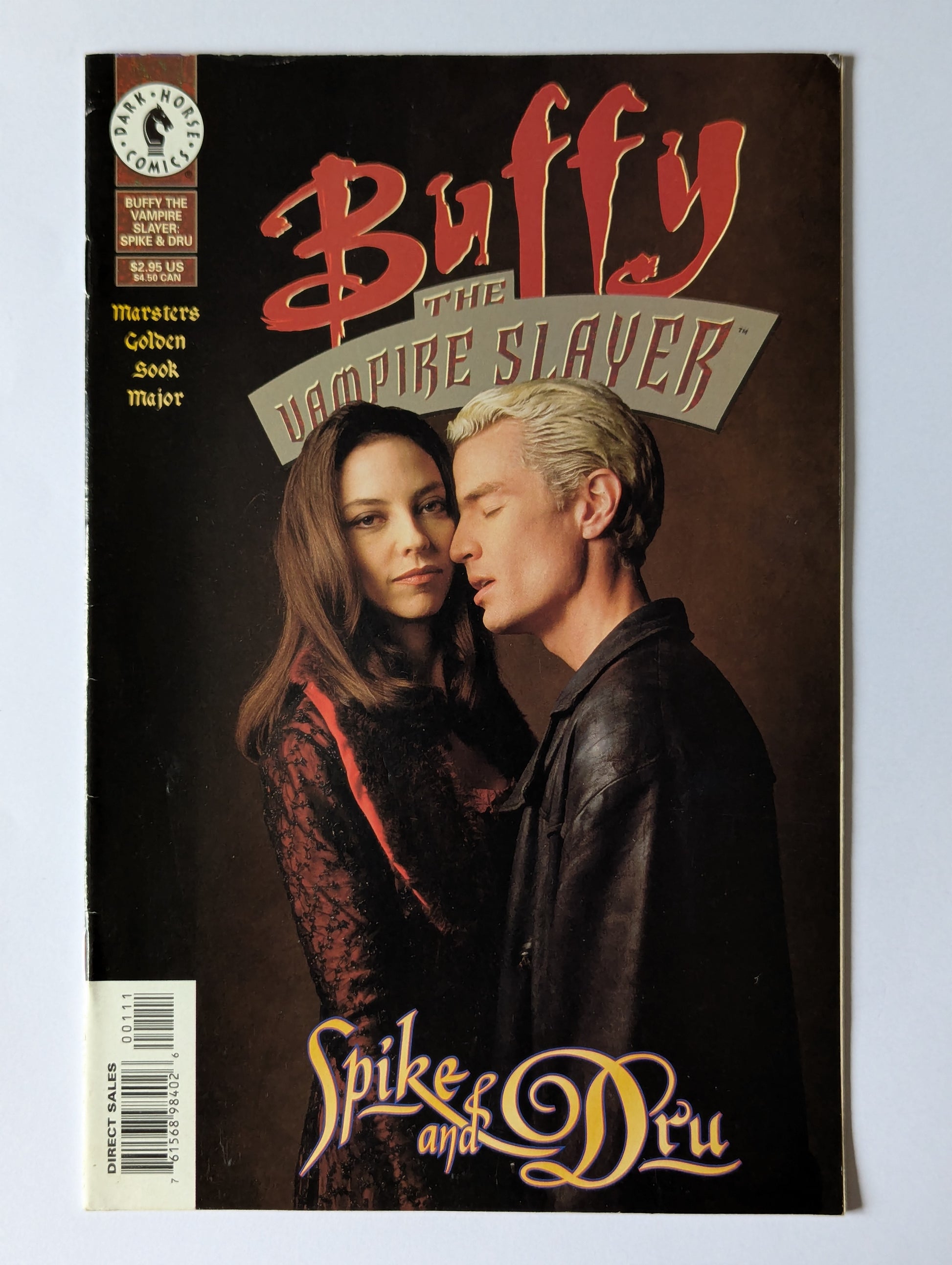 Buffy the Vampire Slayer Spike and Dru #1 Dark Horse Comic Book