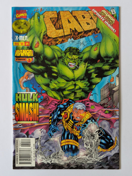 Cable #34 Marvel Comic Book