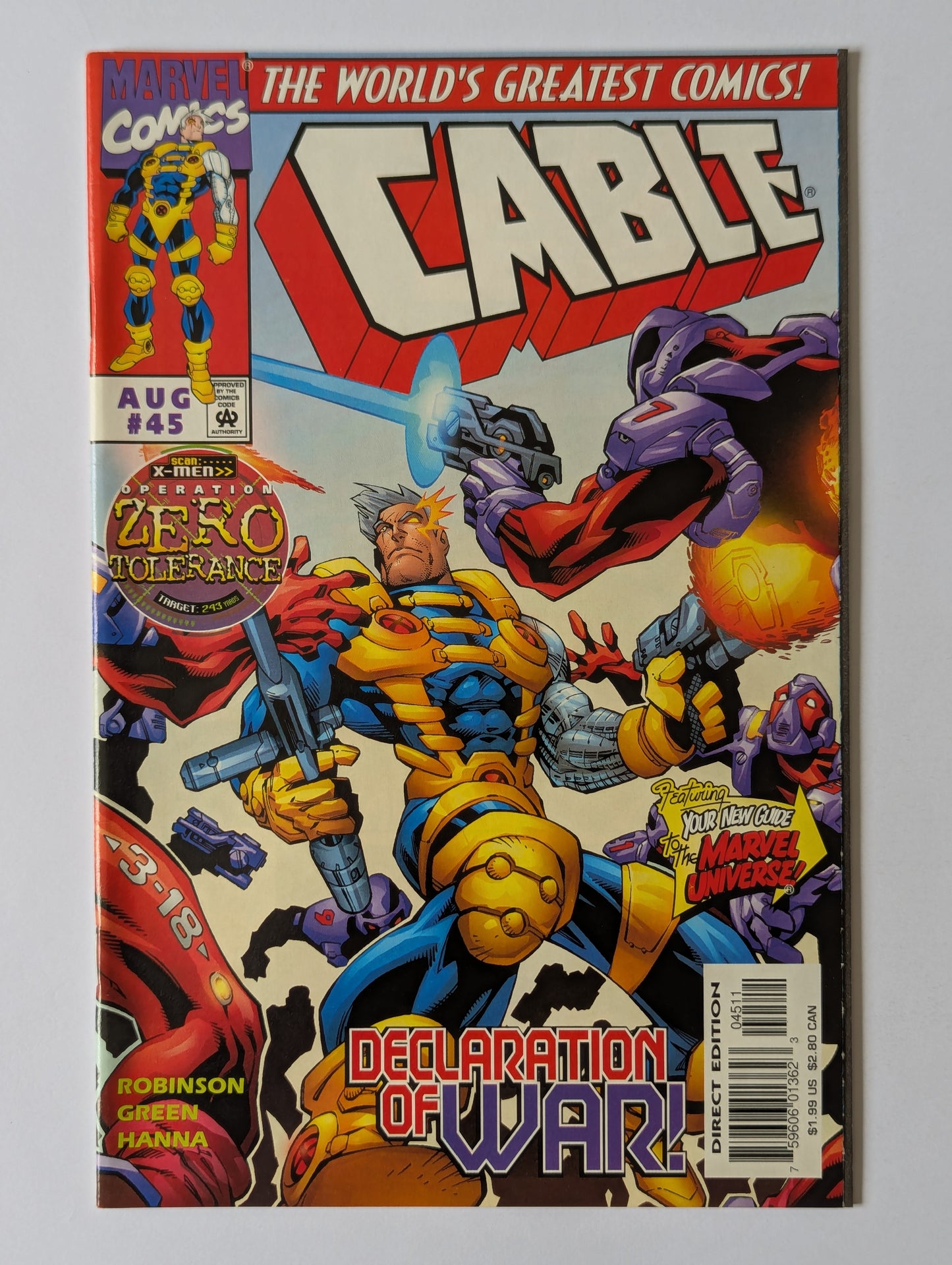 Cable #45 Marvel Comic Book