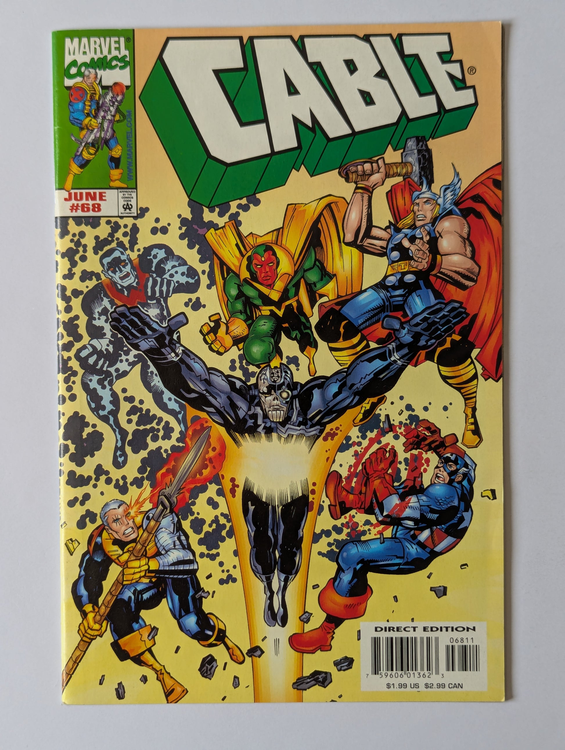 Cable #68 Marvel Comic Book