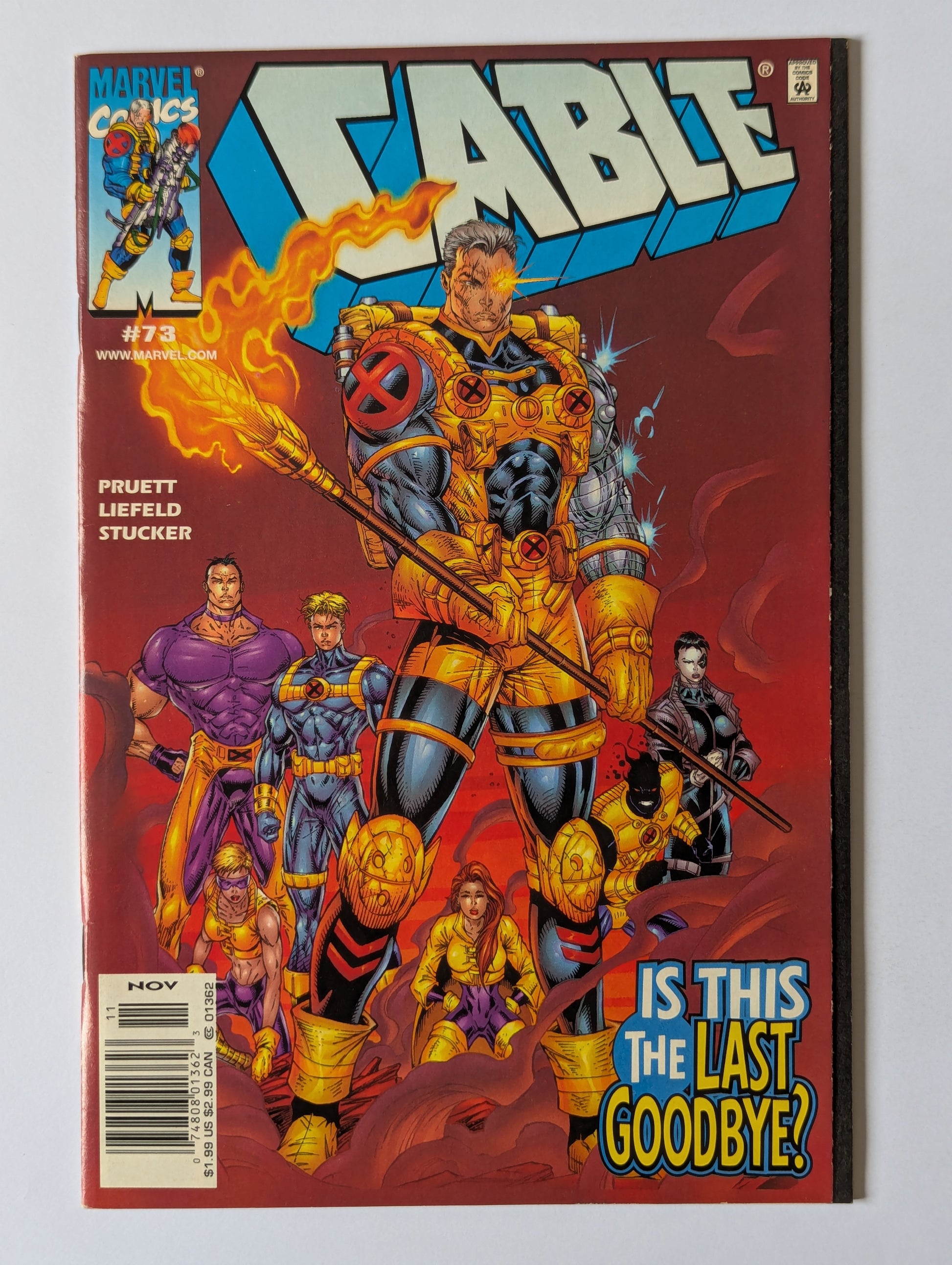 Cable #73 Marvel Comic Book