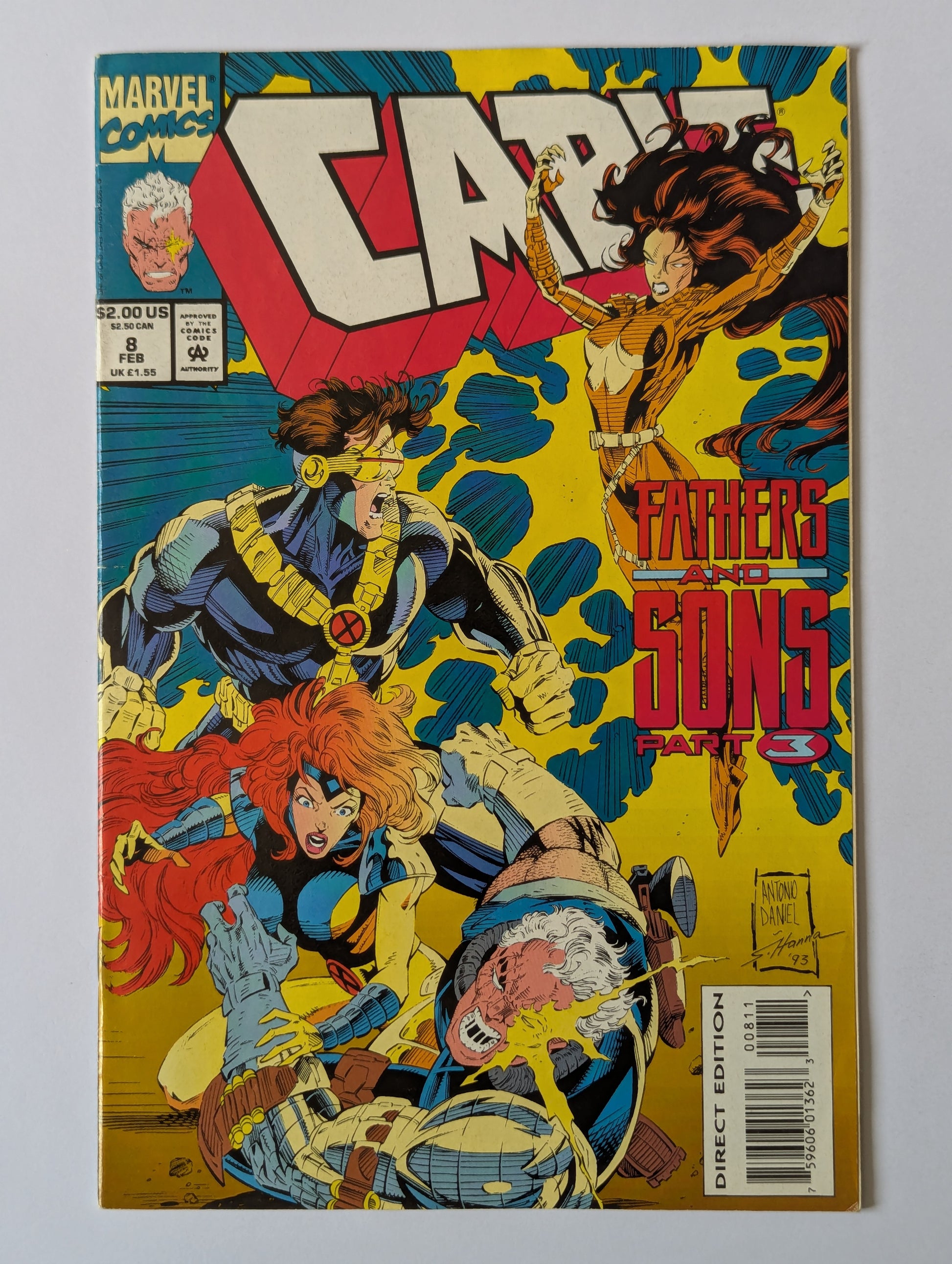 Cable #8 Marvel Comic Book