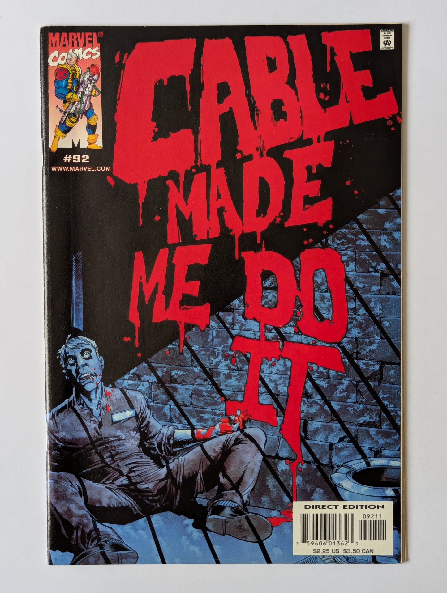 Cable #92 Marvel Comic Book