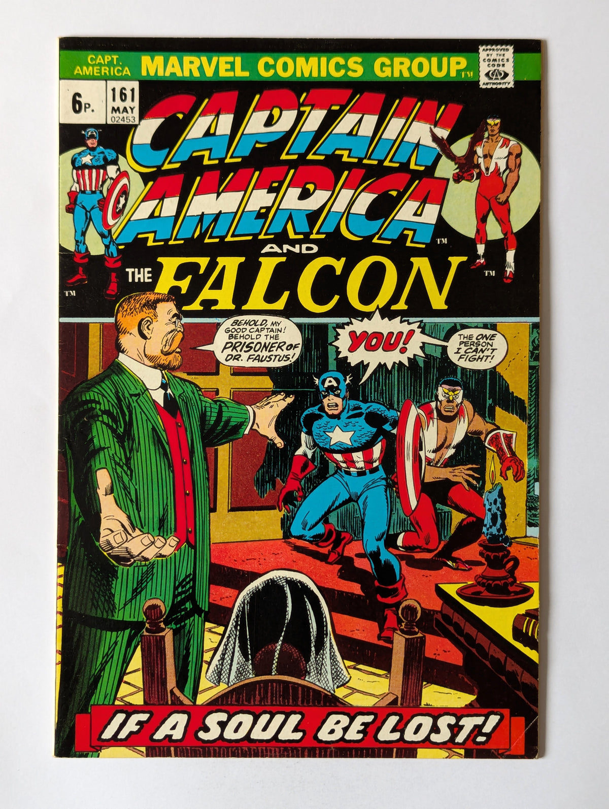 Captain America #161 Marvel Comic Book