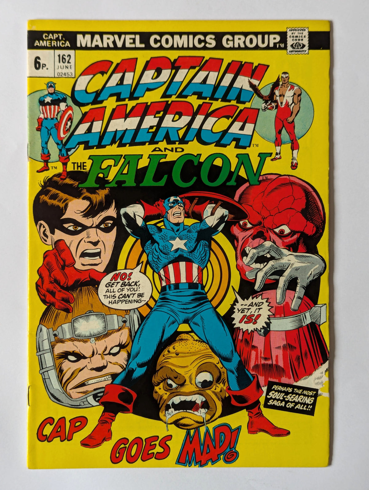 Captain America #162 Marvel Comic Book