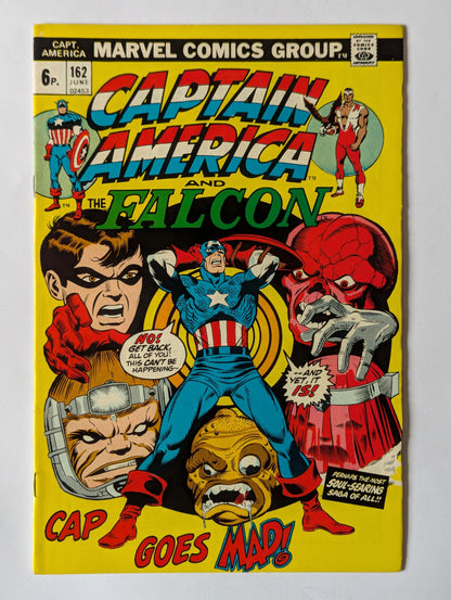 Captain America #162 Marvel Comic Book