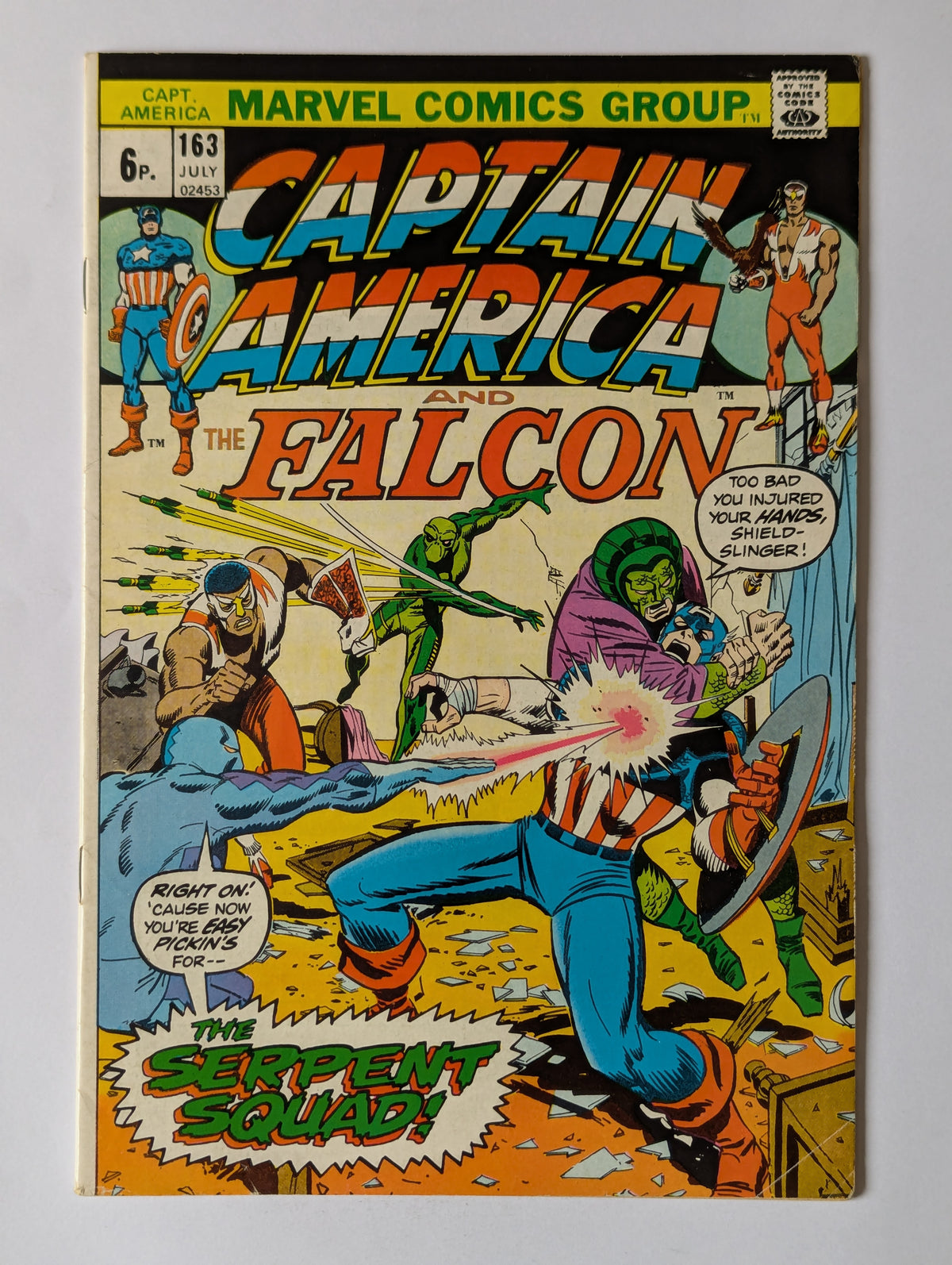 Captain America #163 Marvel Comic Book