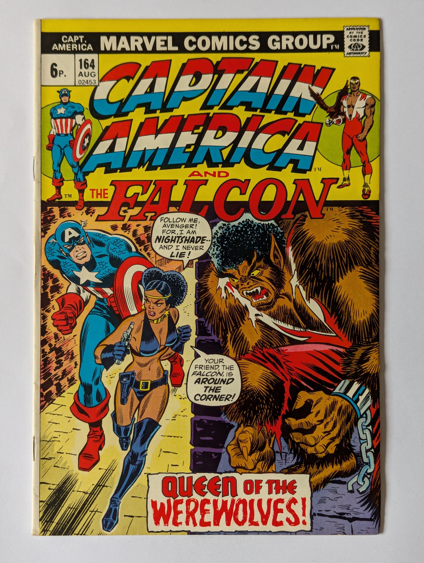 Captain America #164 Marvel Comic Book