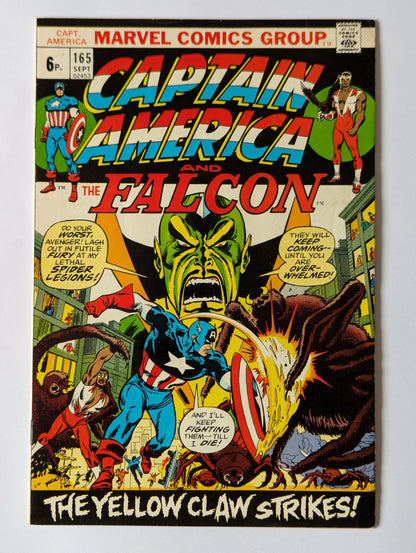 Captain America #165 Marvel Comic Book