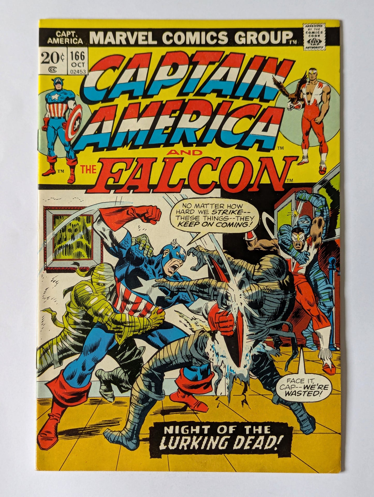 Captain America #166 Marvel Comic Book