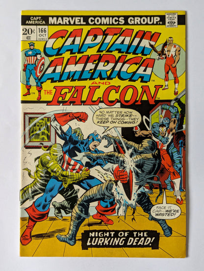 Captain America #166 Marvel Comic Book