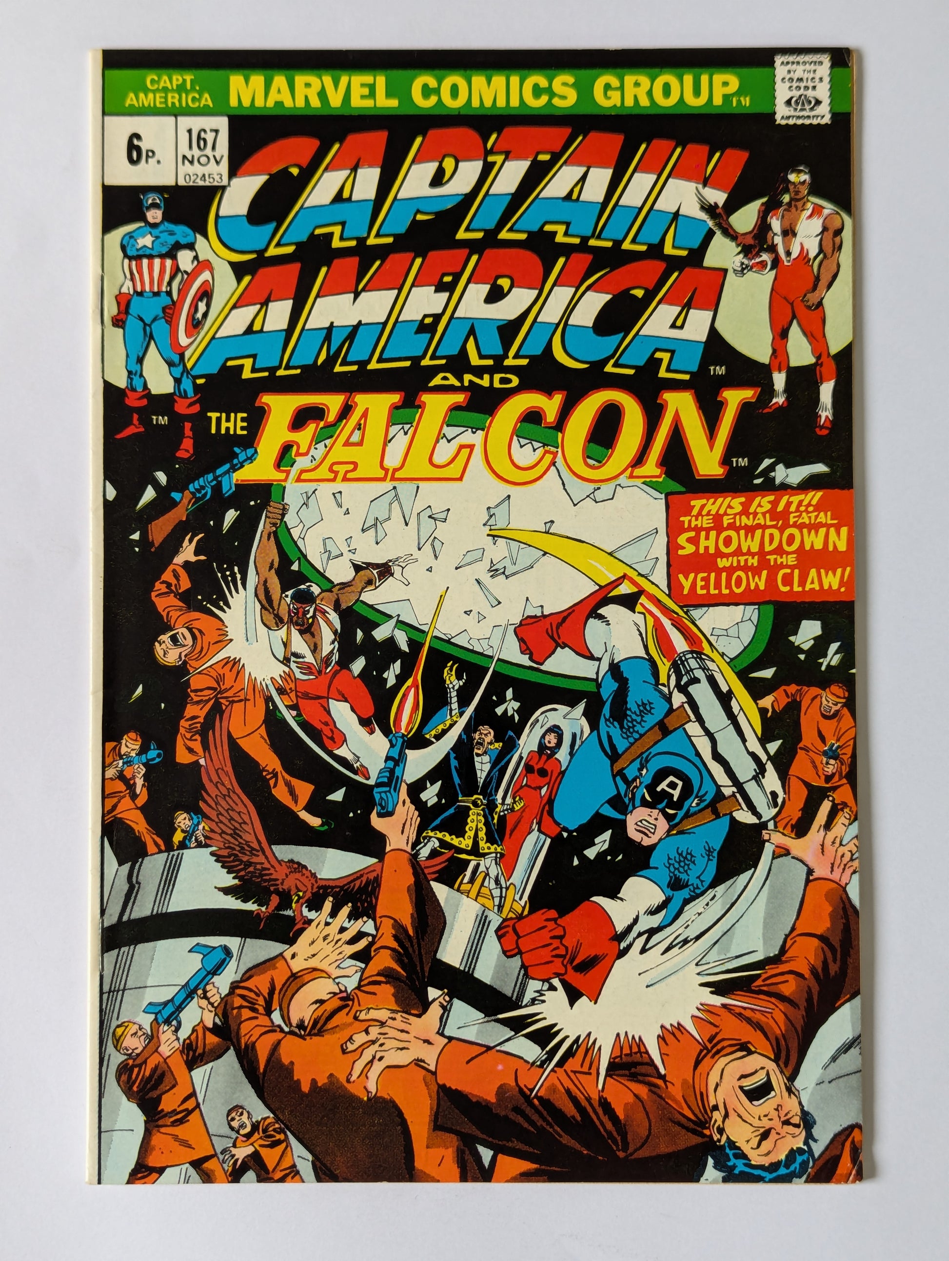 Captain America #167 Marvel Comic Book