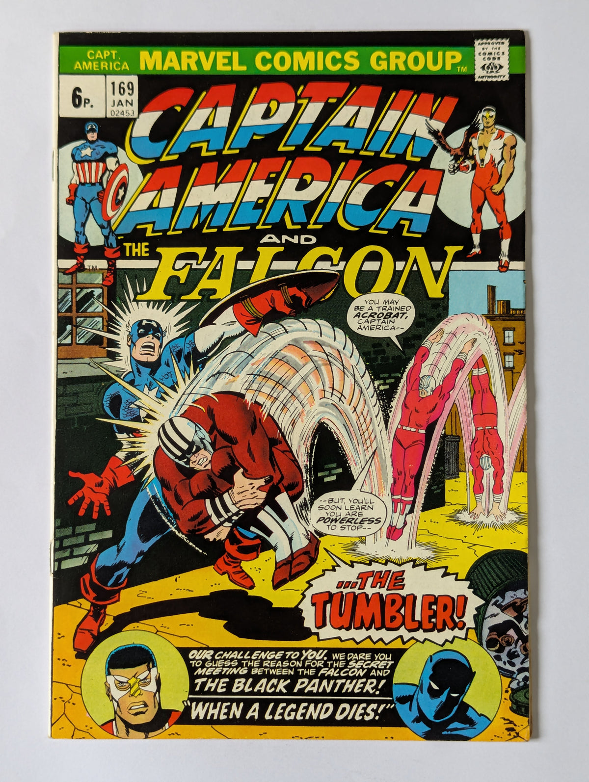 Captain America #169 Marvel Comic Book