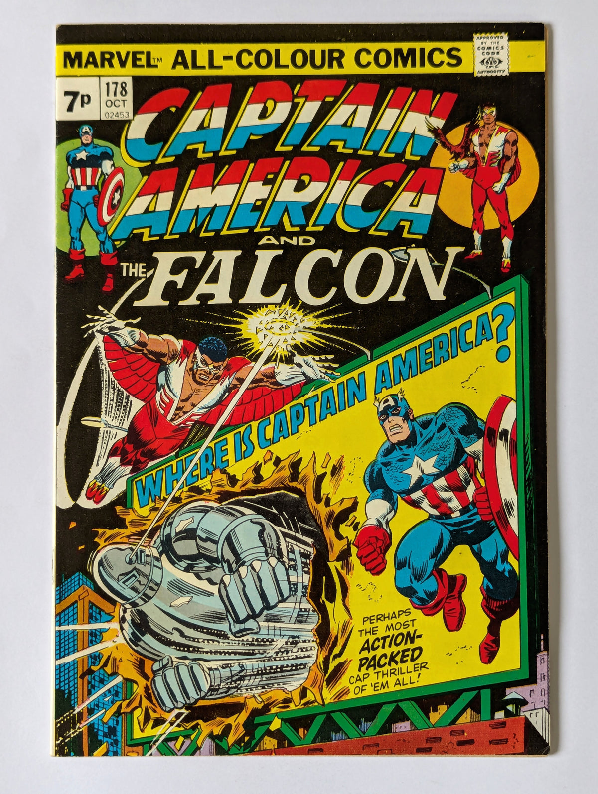 Captain America #178 Marvel Comic Book