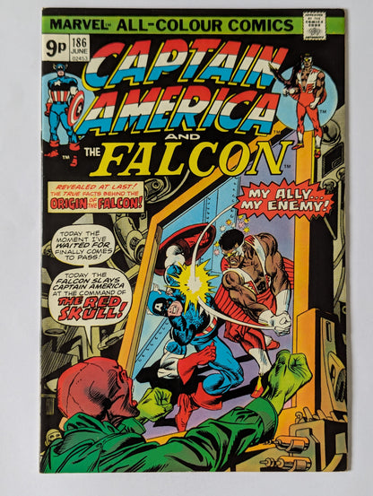 Captain America #186 Marvel Comic Book