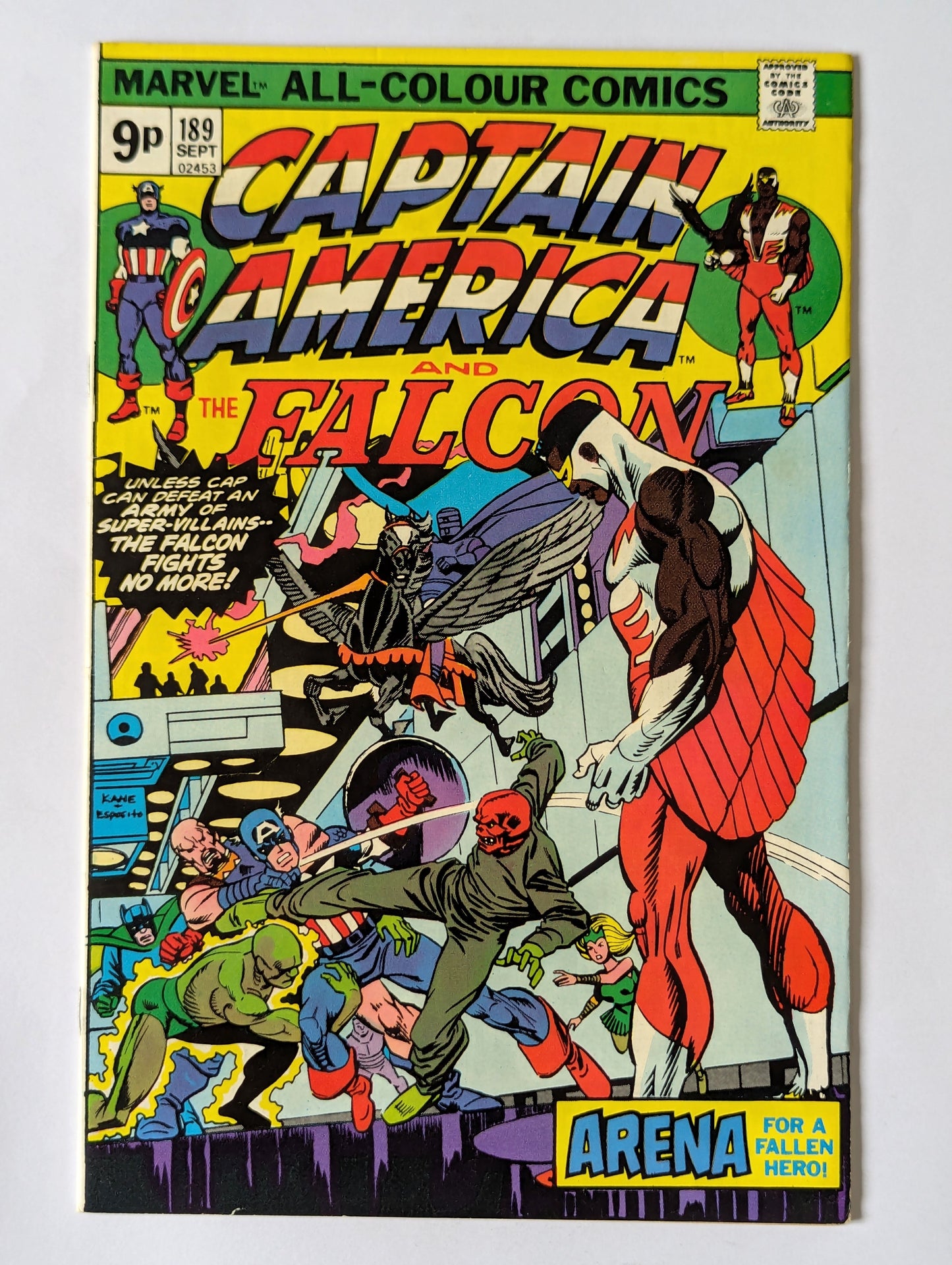 Captain America #189 Marvel Comic Book