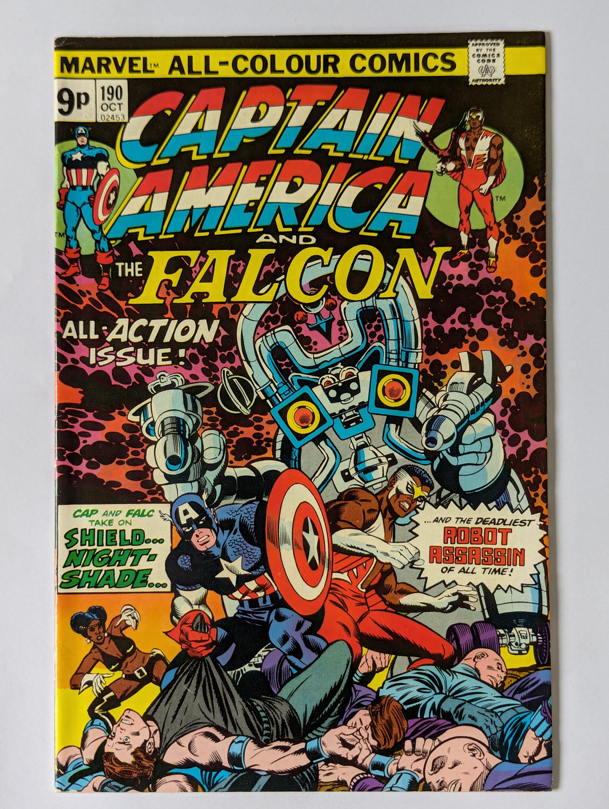Captain America #190 Marvel Comic Book