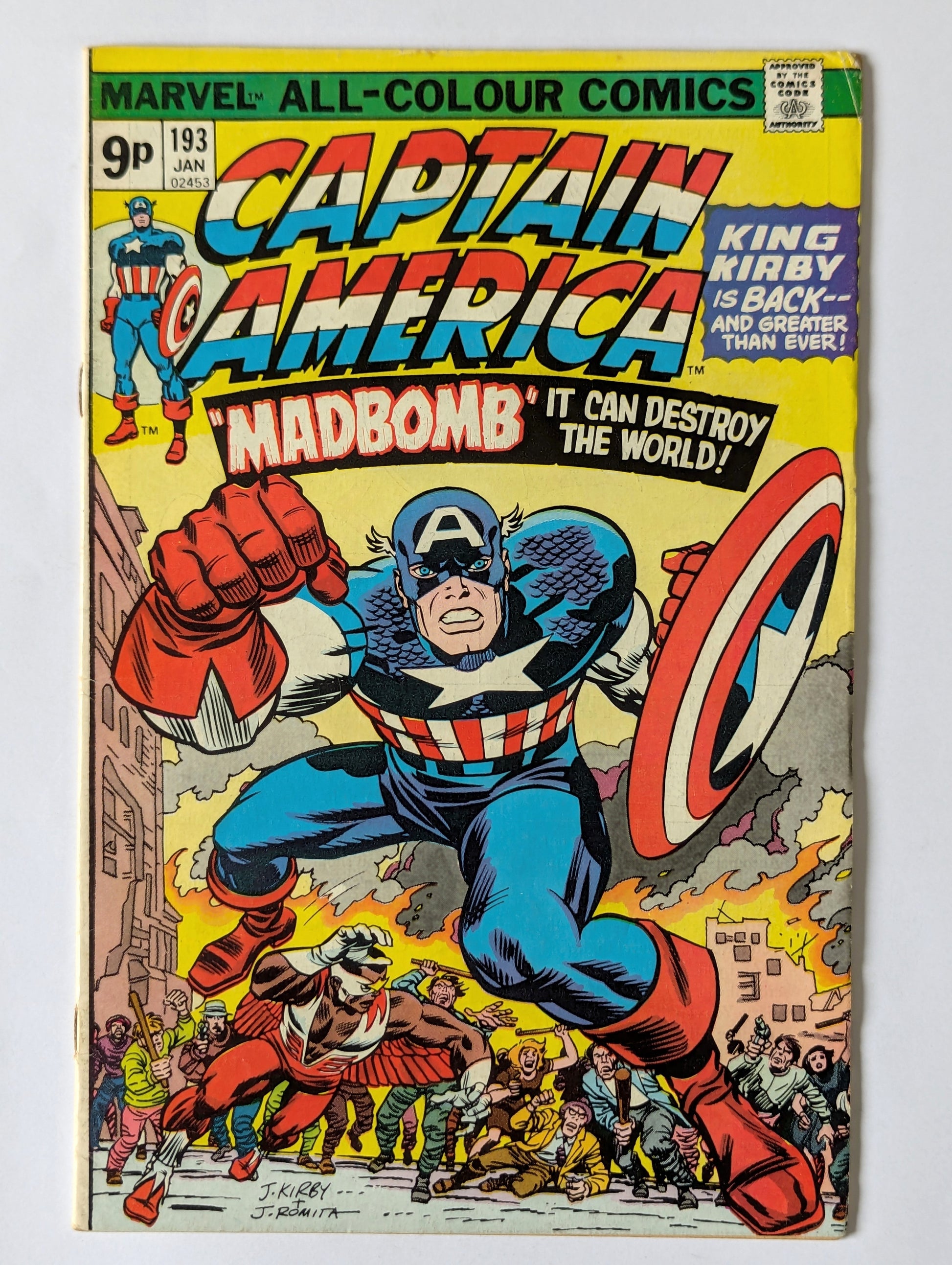 Captain America #193 Marvel Comic Book