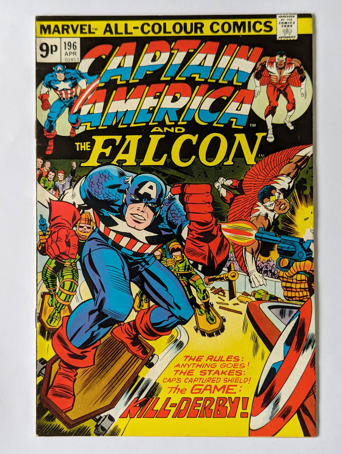 Captain America #196 Marvel Comic Book