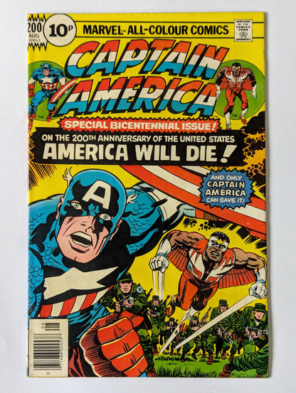 Captain America #200 Marvel Comic Book