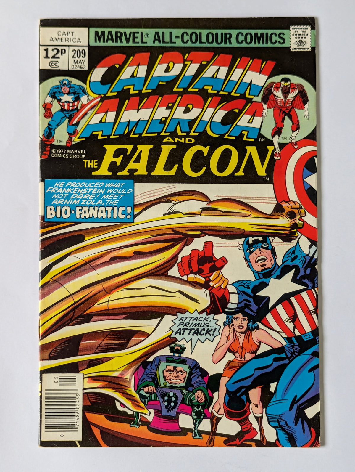 Captain America #209 Marvel Comic Book