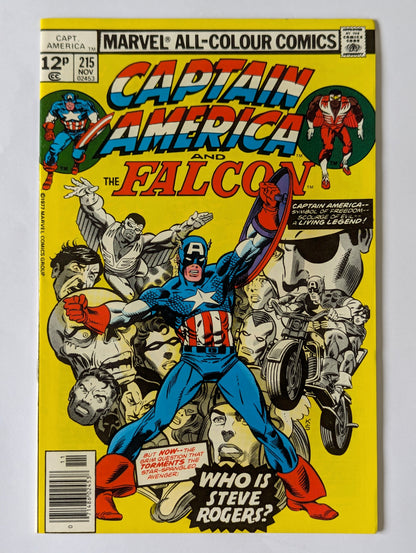 Captain America #215 Marvel Comic Book