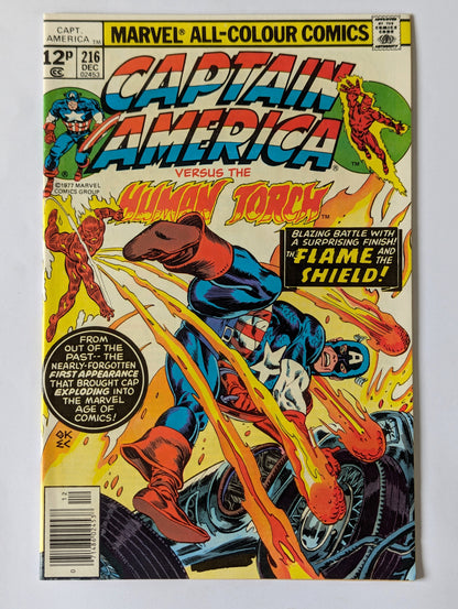 Captain America #216 Marvel Comic Book