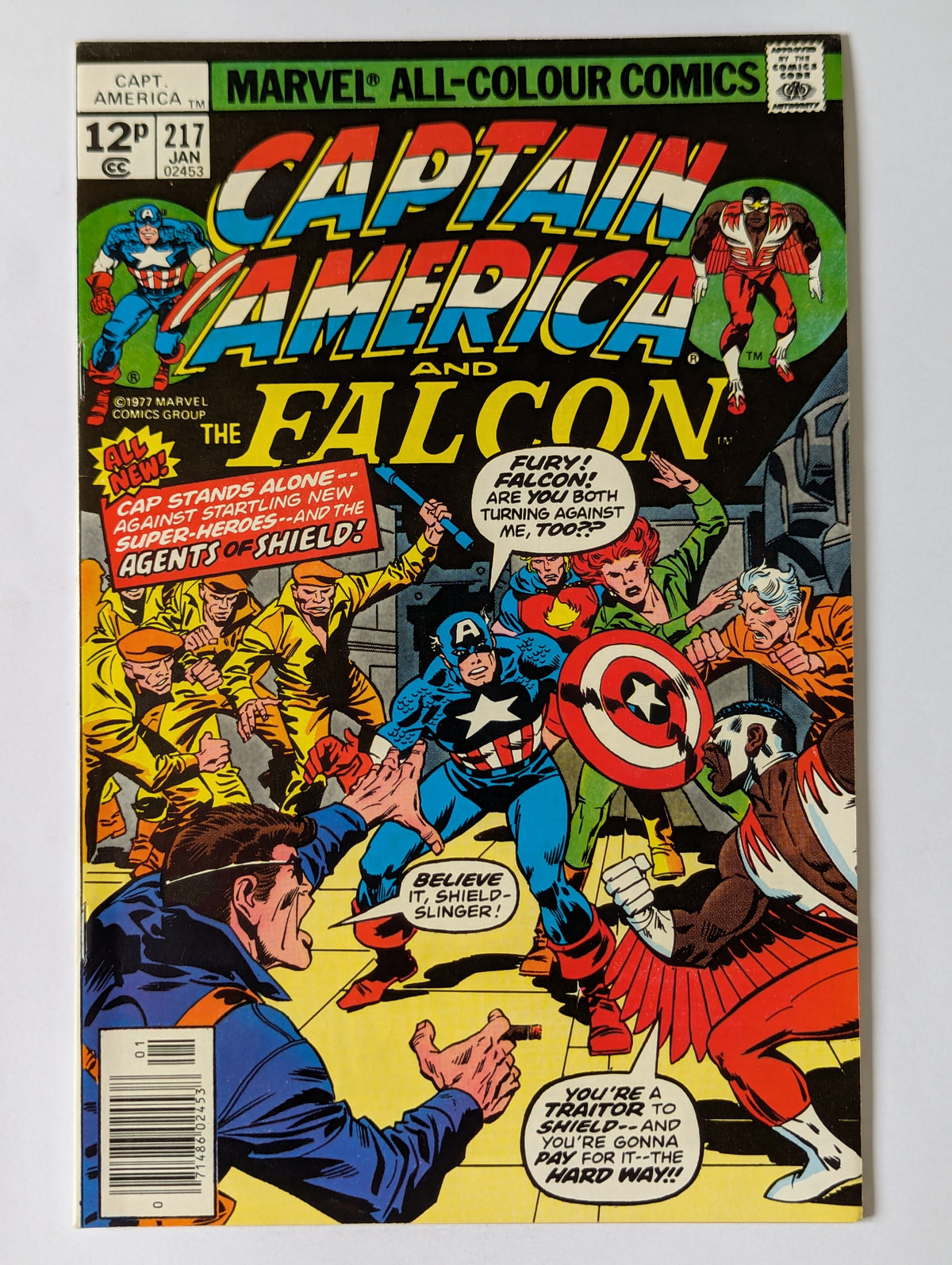 Captain America #217 Marvel Comic Book
