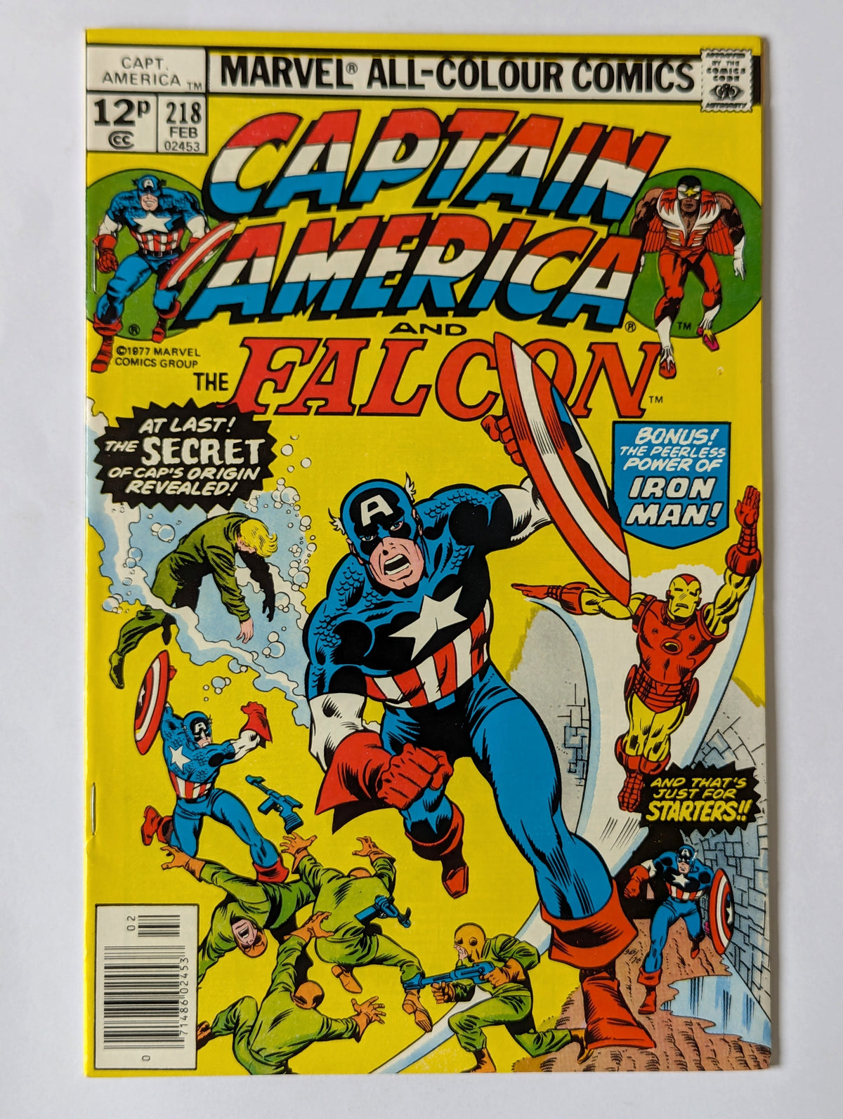 Captain America #218 Marvel Comic Book