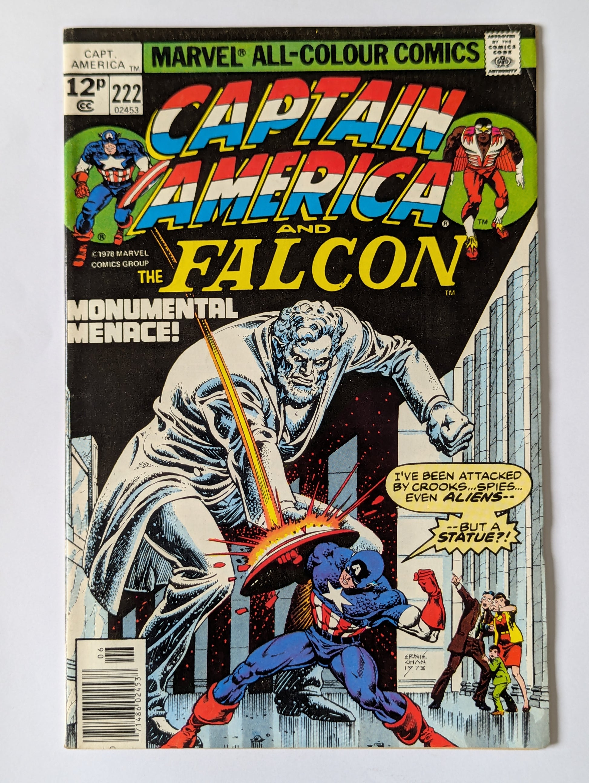 Captain America #222 Marvel Comic Book