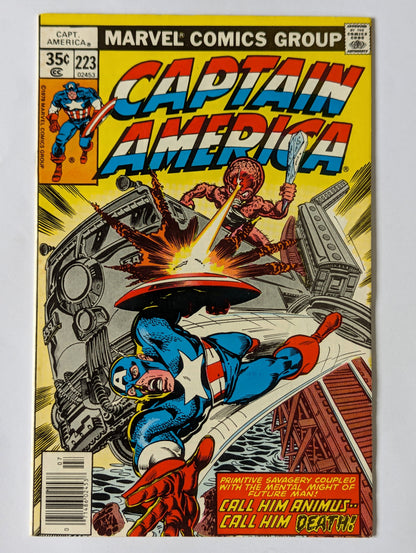 Captain America #223 Marvel Comic Book