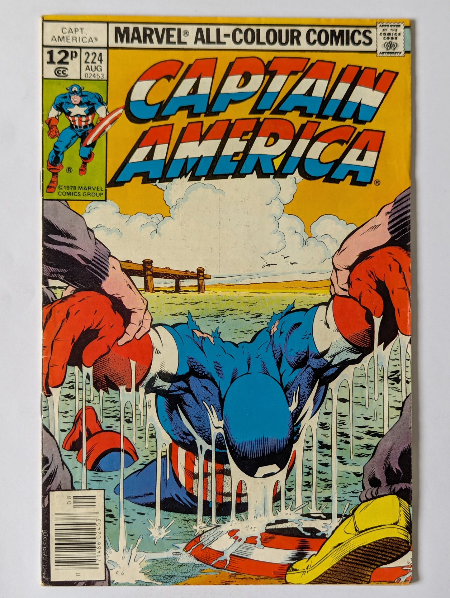 Captain America #224 Marvel Comic Book